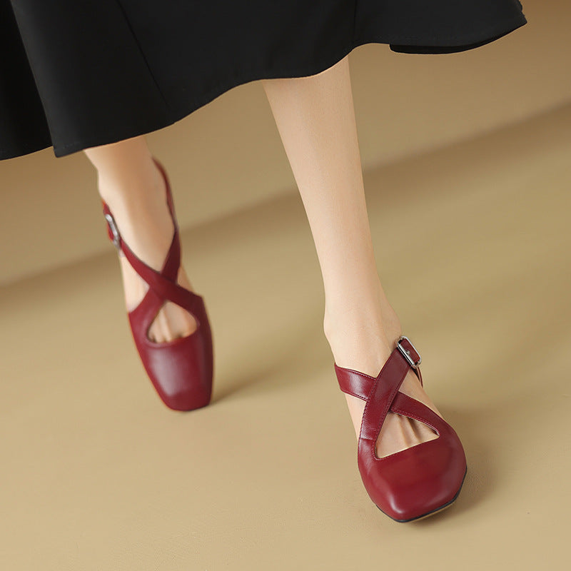 Celise | Talons en Cuir