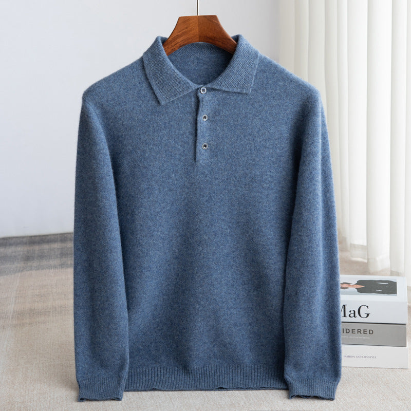 DELAUNAY | Pull Polo Homme Classique