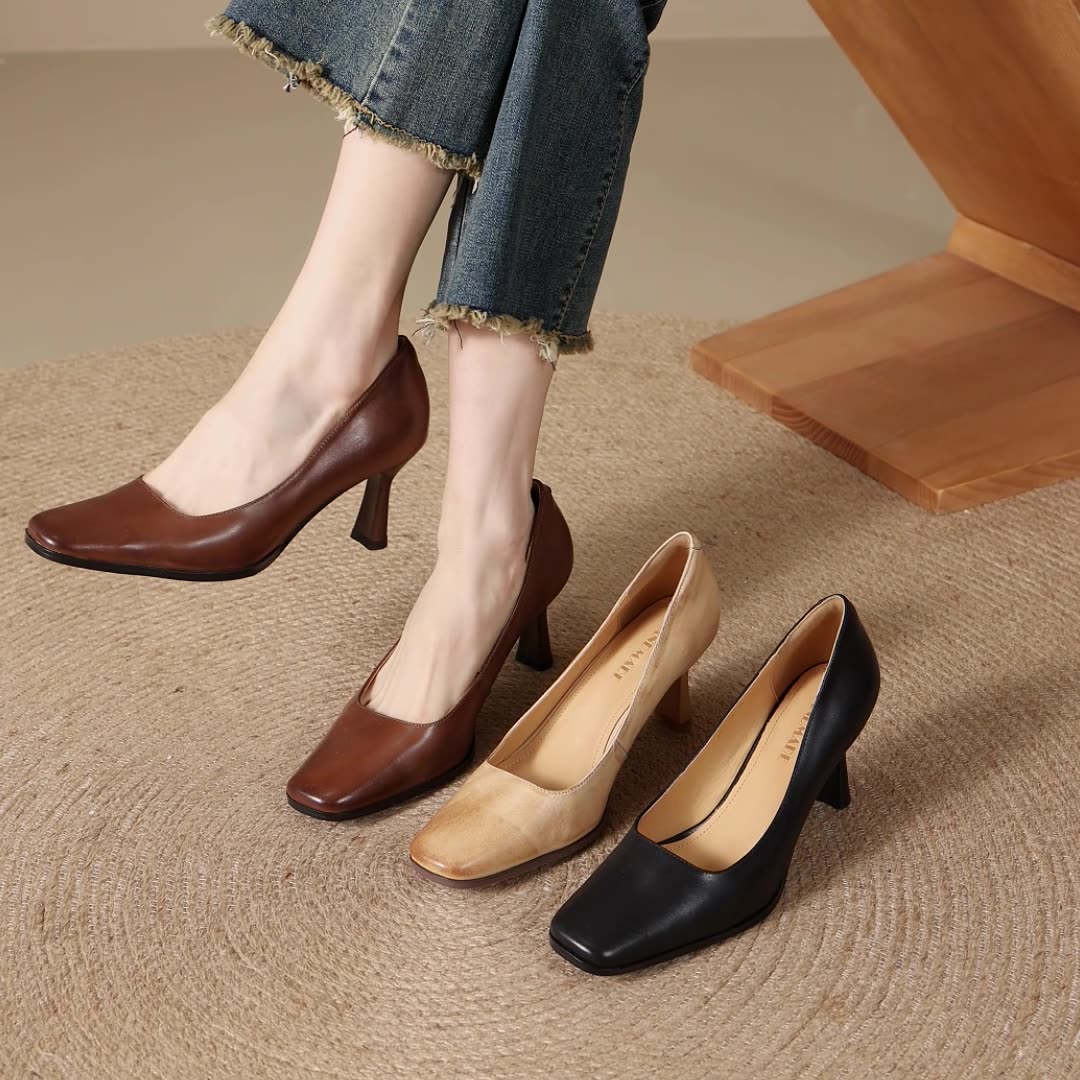 Elviera | Talons en Cuir