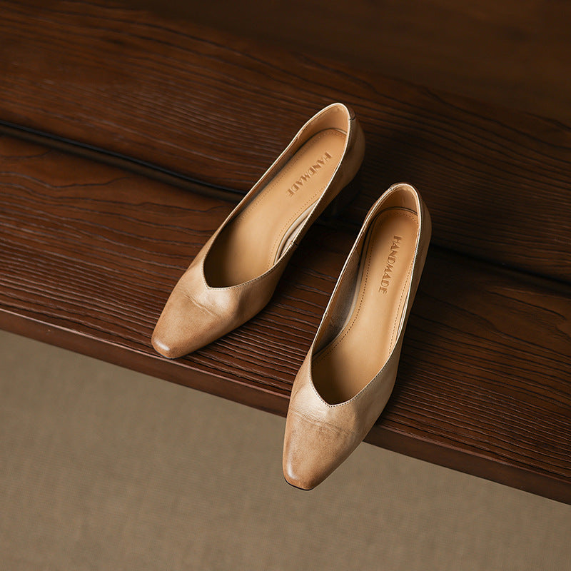 Caldré | Talons en Cuir