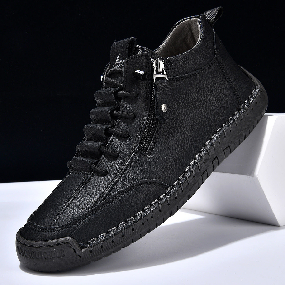 DELAUNAY | Chaussures en Nabuk avec Zip pour Homme