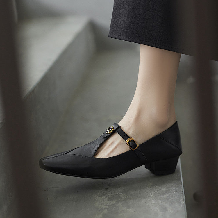 Camélia | Talons en Cuir