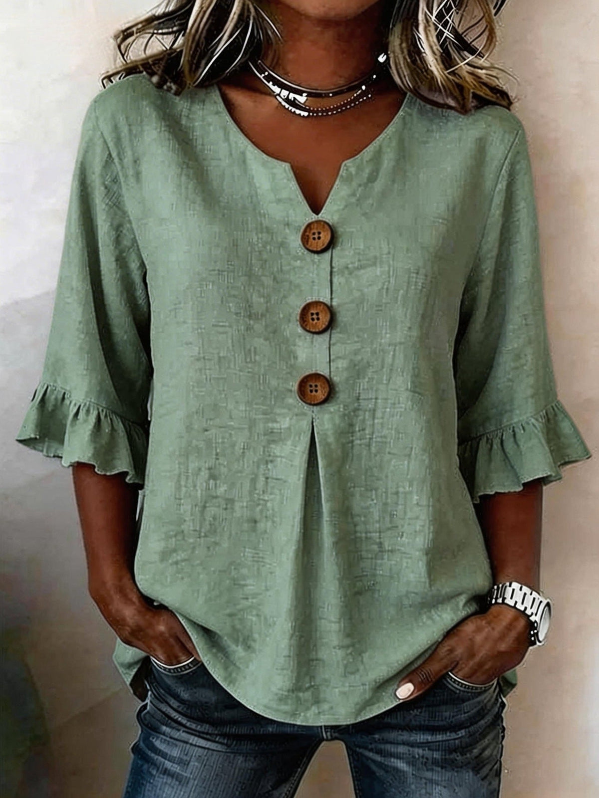 DELAUNAY | Blouse Artistique Imprimée Coralie