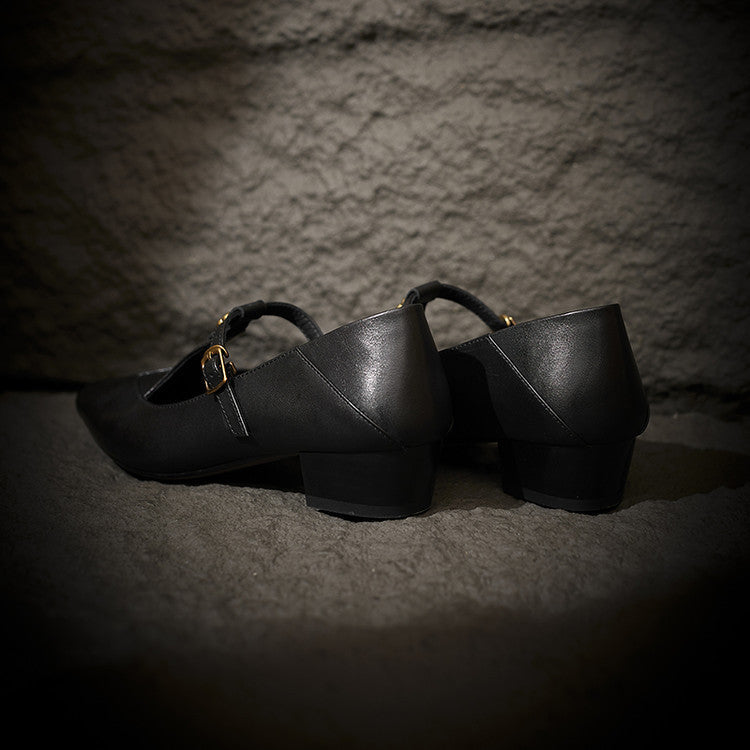 Camélia | Talons en Cuir