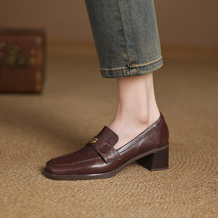 Nelle | Talons en Cuir