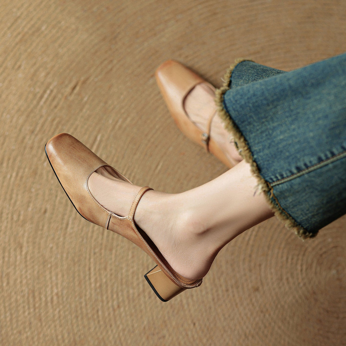 Meyra | Talons en Cuir