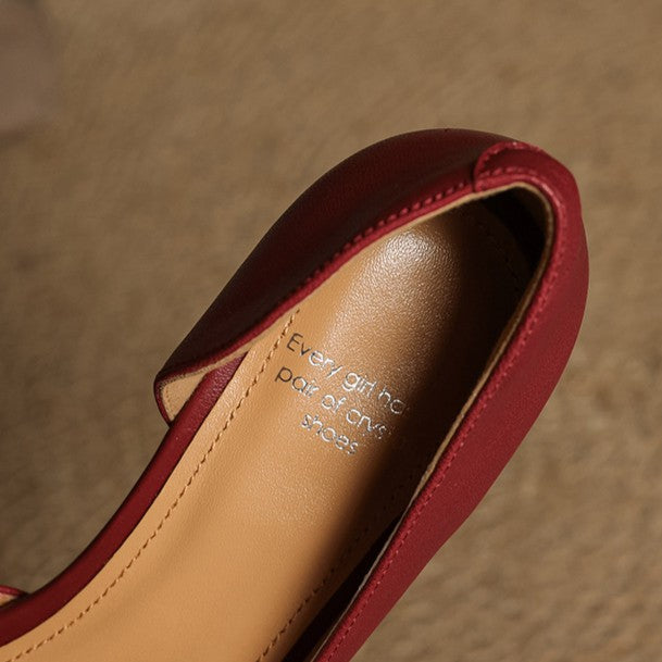 Velisse | Talons en Cuir