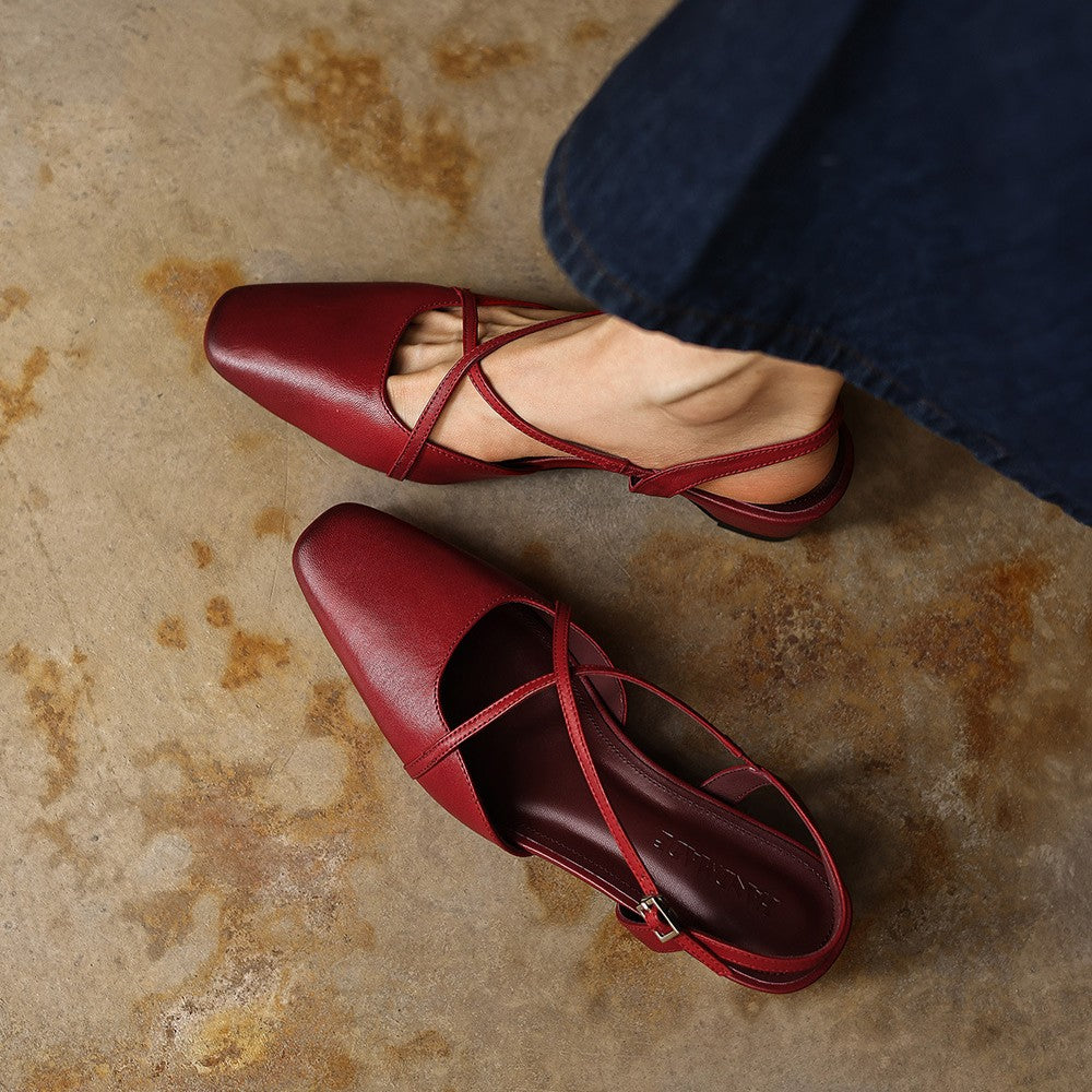 Rianne | Talons en Cuir