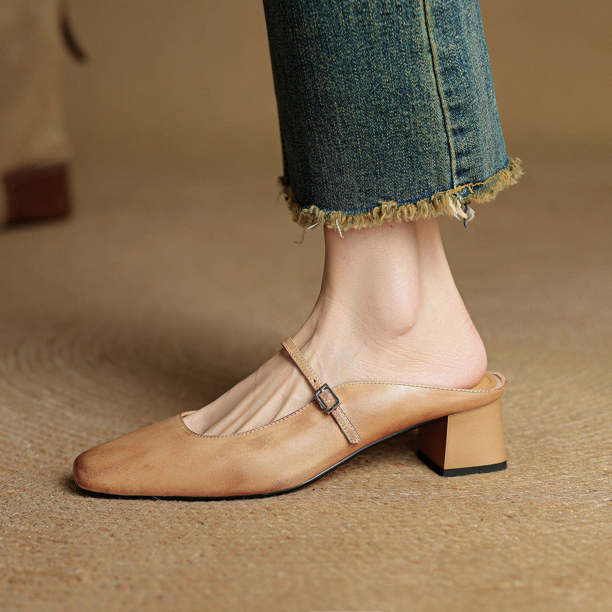 Meyra | Talons en Cuir