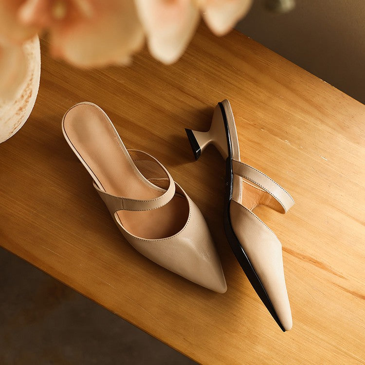 Elvaré | Talons en Cuir