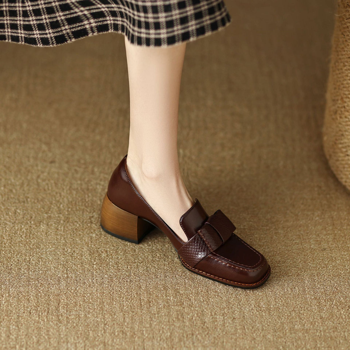 Velmora | Talons en Cuir