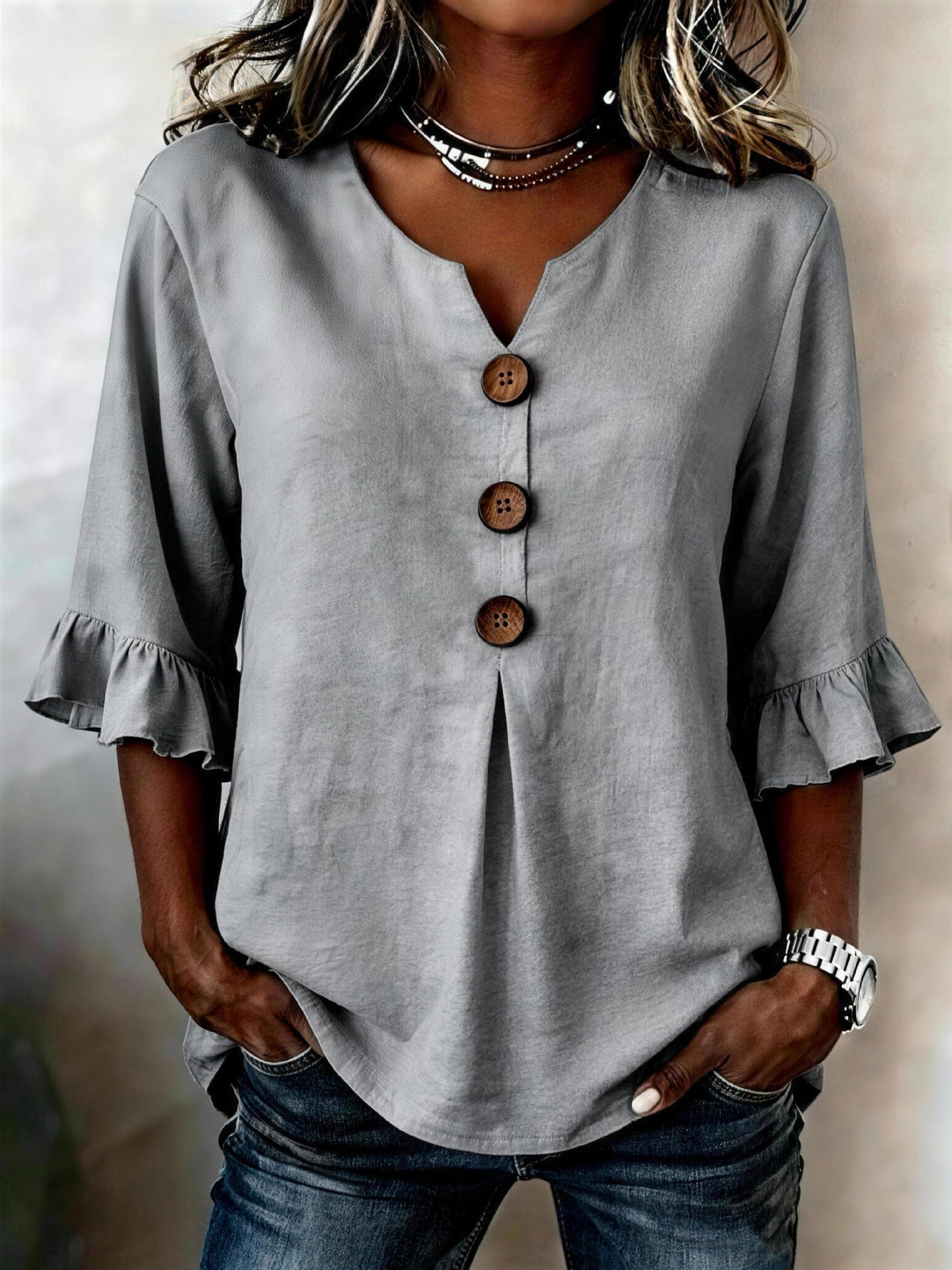 DELAUNAY | Blouse Artistique Imprimée Coralie