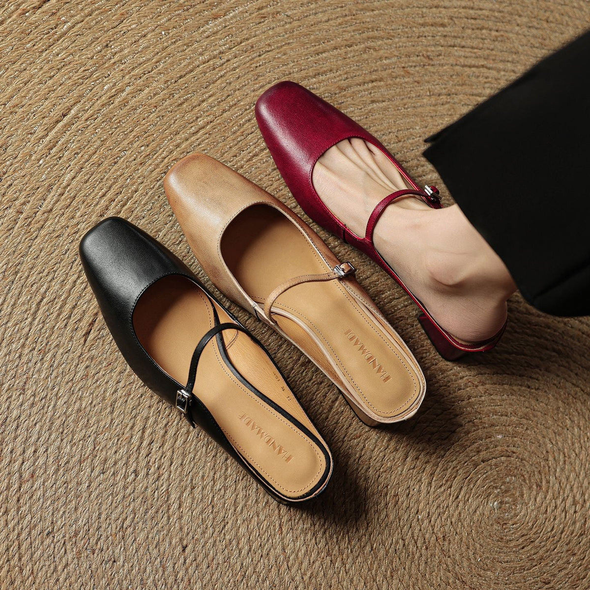 Meyra | Talons en Cuir