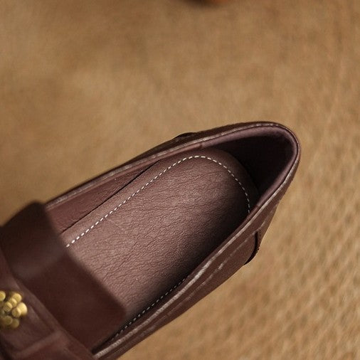Nelle | Talons en Cuir