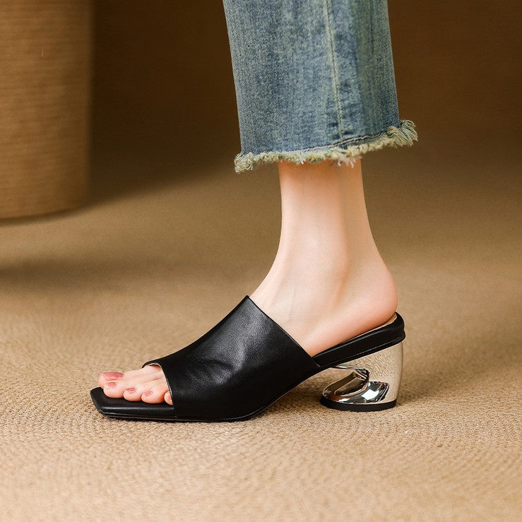 Virelle | Talons en Cuir