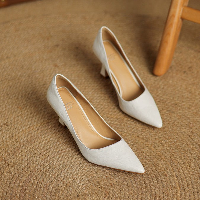 Mirelle | Talons en Cuir