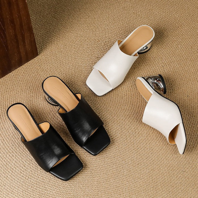 Virelle | Talons en Cuir