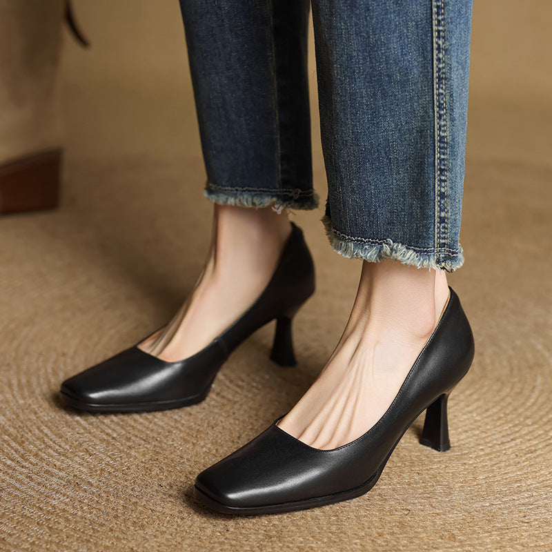 Elviera | Talons en Cuir