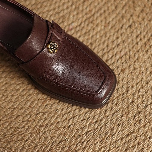 Nelle | Talons en Cuir