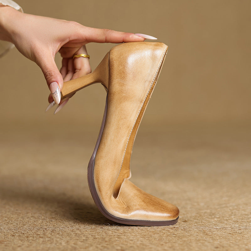 Elviera | Talons en Cuir
