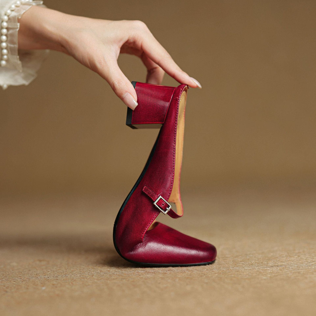 Meyra | Talons en Cuir