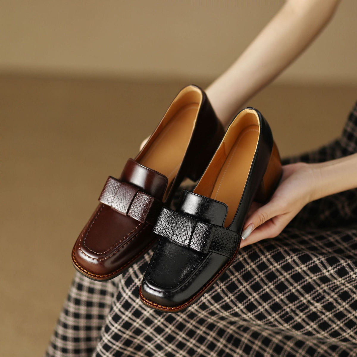 Velmora | Talons en Cuir
