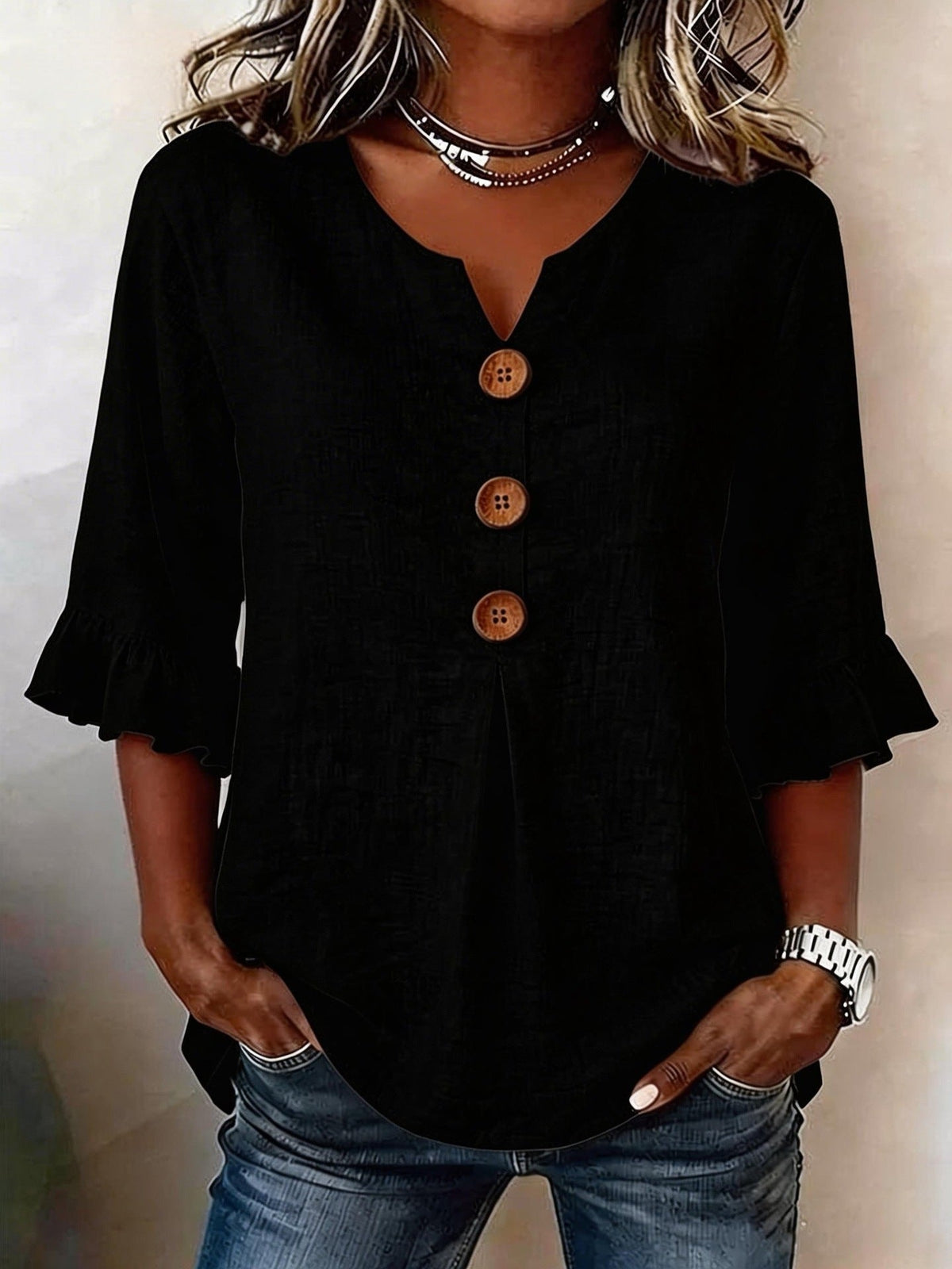 DELAUNAY | Blouse Artistique Imprimée Coralie
