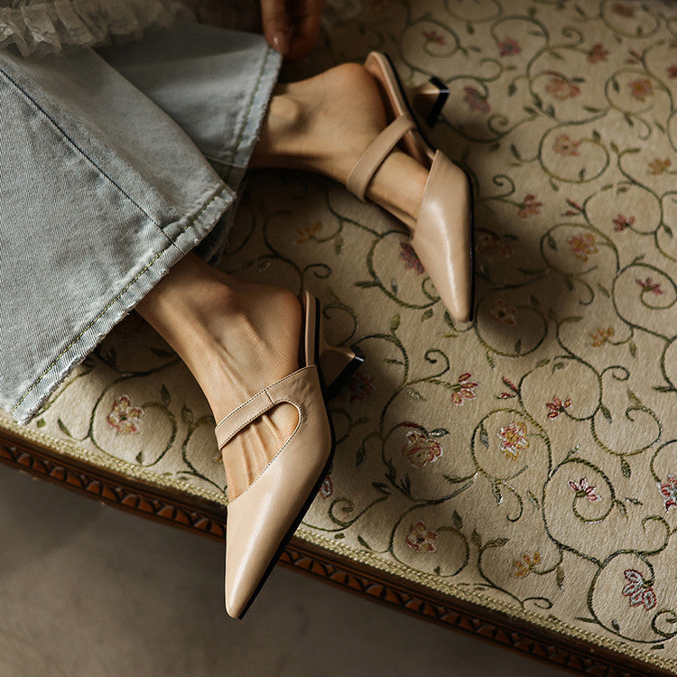 Elvaré | Talons en Cuir