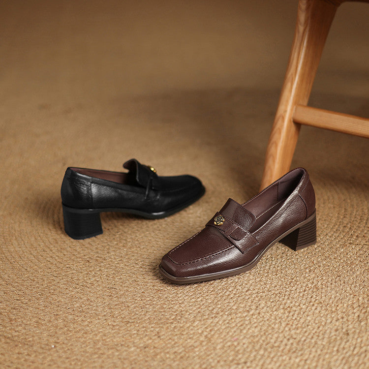 Nelle | Talons en Cuir