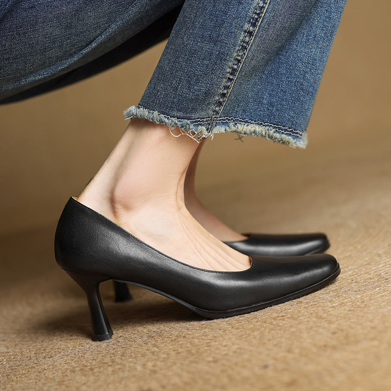 Elviera | Talons en Cuir