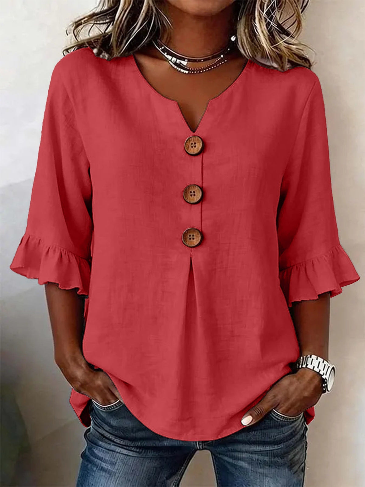 DELAUNAY | Blouse Artistique Imprimée Coralie