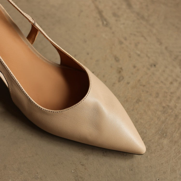 Cielle | Talons en Cuir