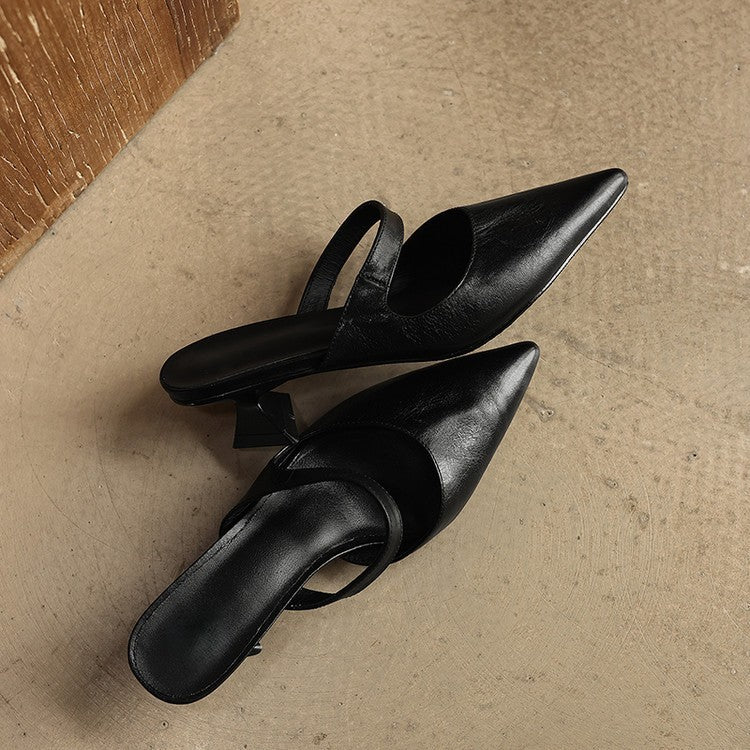 Elvaré | Talons en Cuir