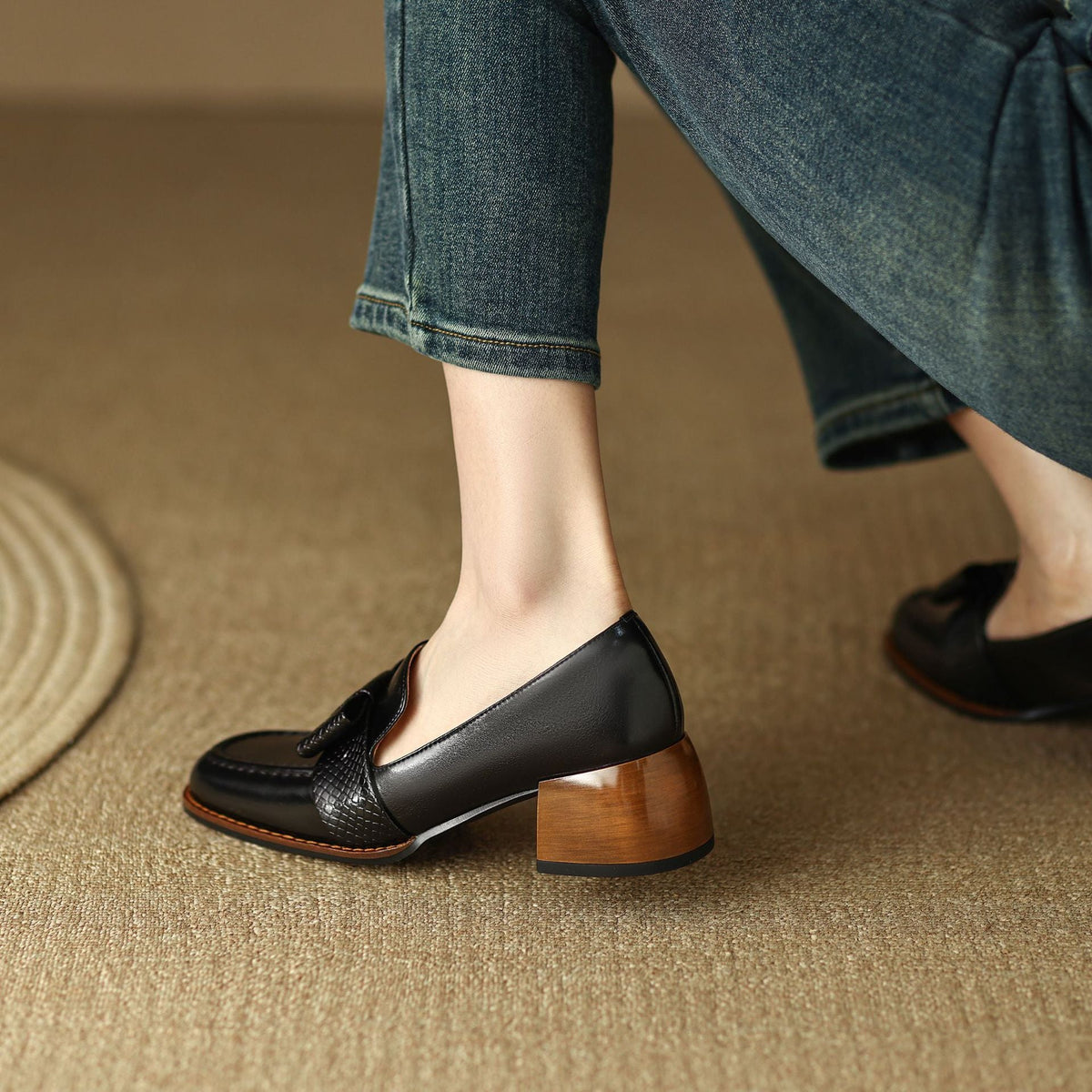 Velmora | Talons en Cuir