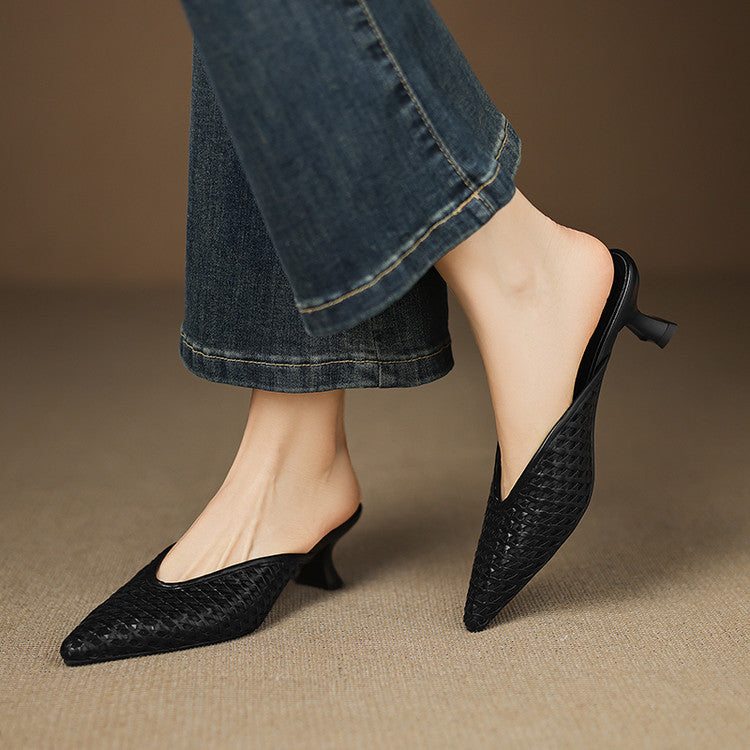 Velisse | Talons en Cuir
