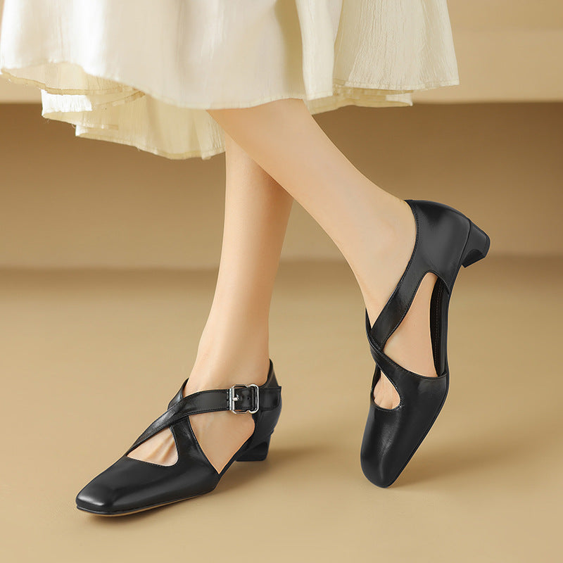 Celise | Talons en Cuir
