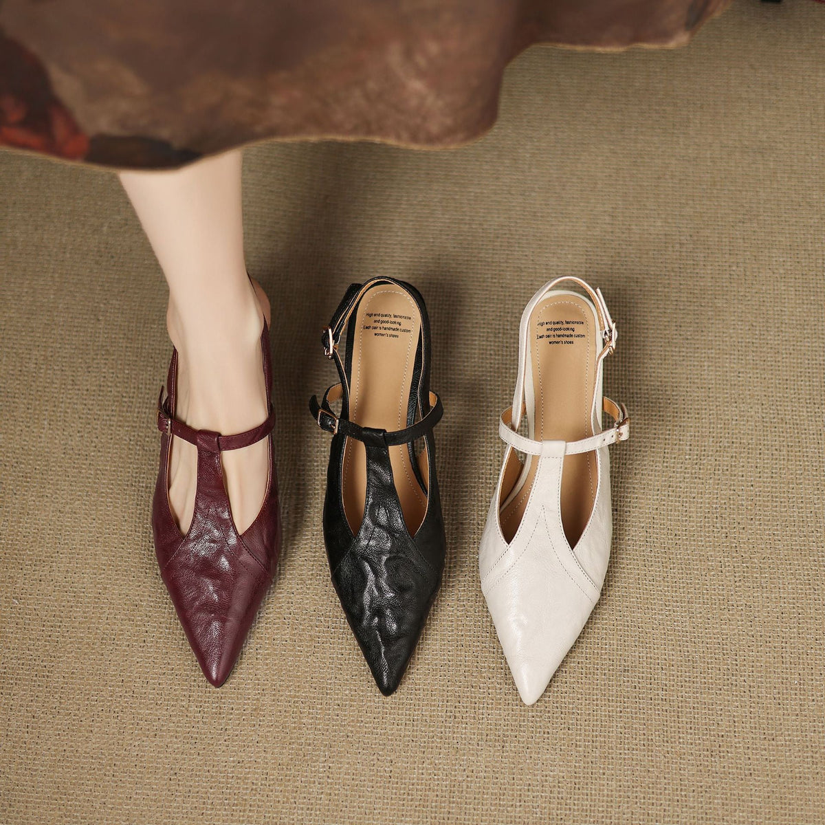 Aviel | Talons en Cuir
