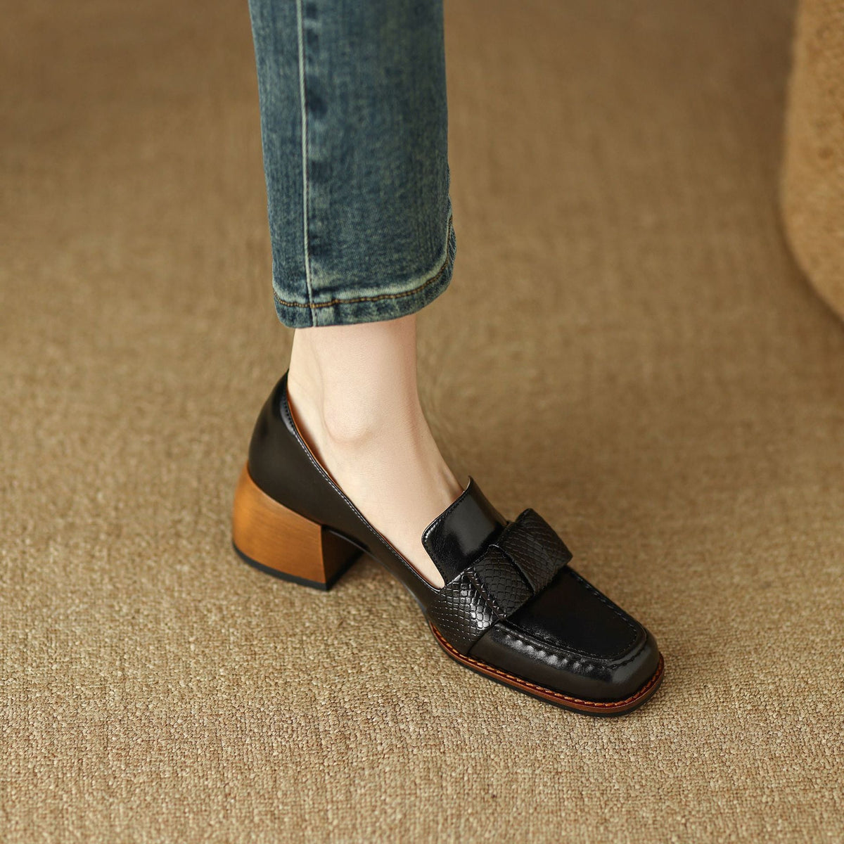 Velmora | Talons en Cuir
