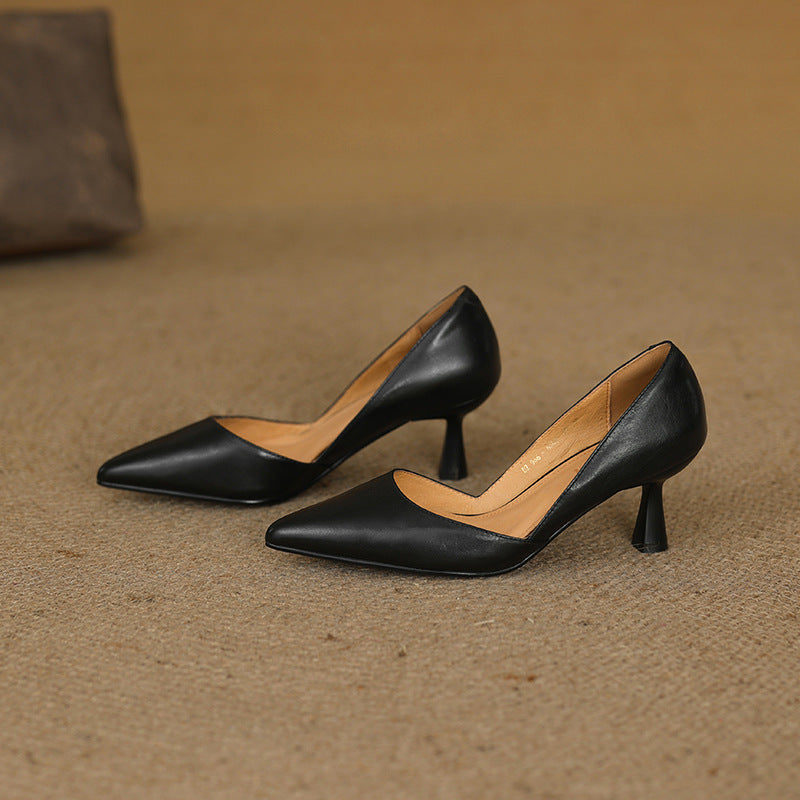 Loréne | Talons en Cuir
