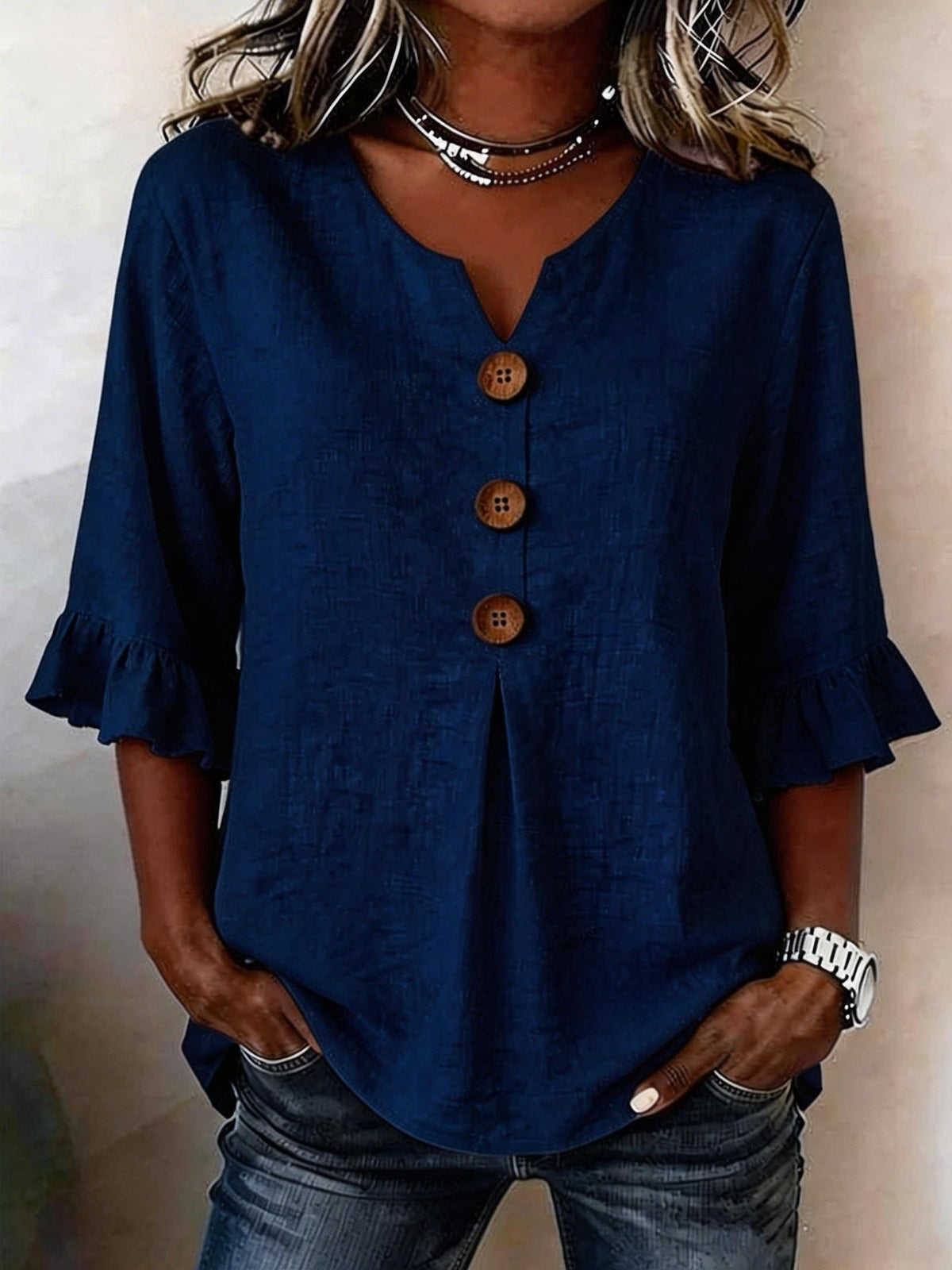 DELAUNAY | Blouse Artistique Imprimée Coralie