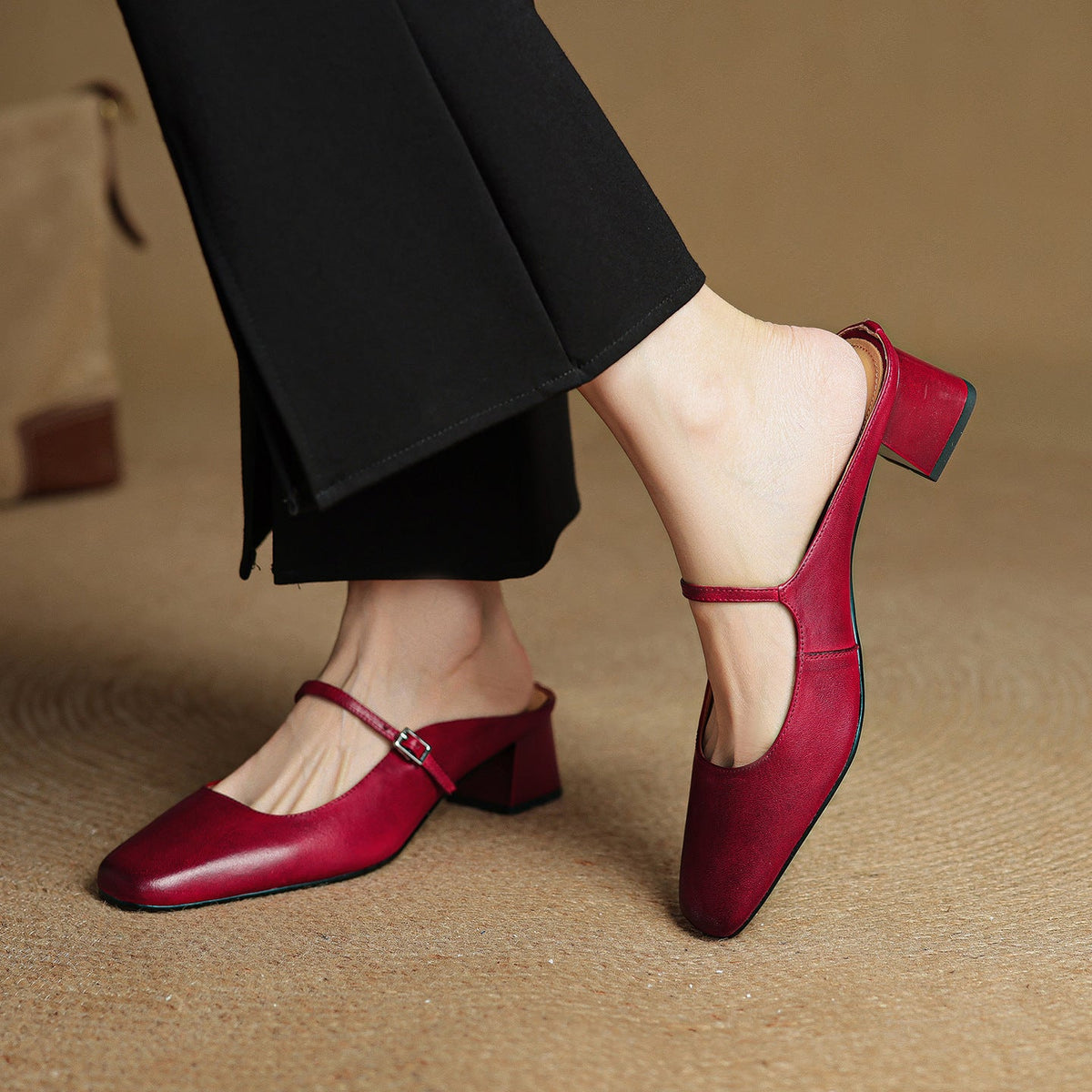 Meyra | Talons en Cuir