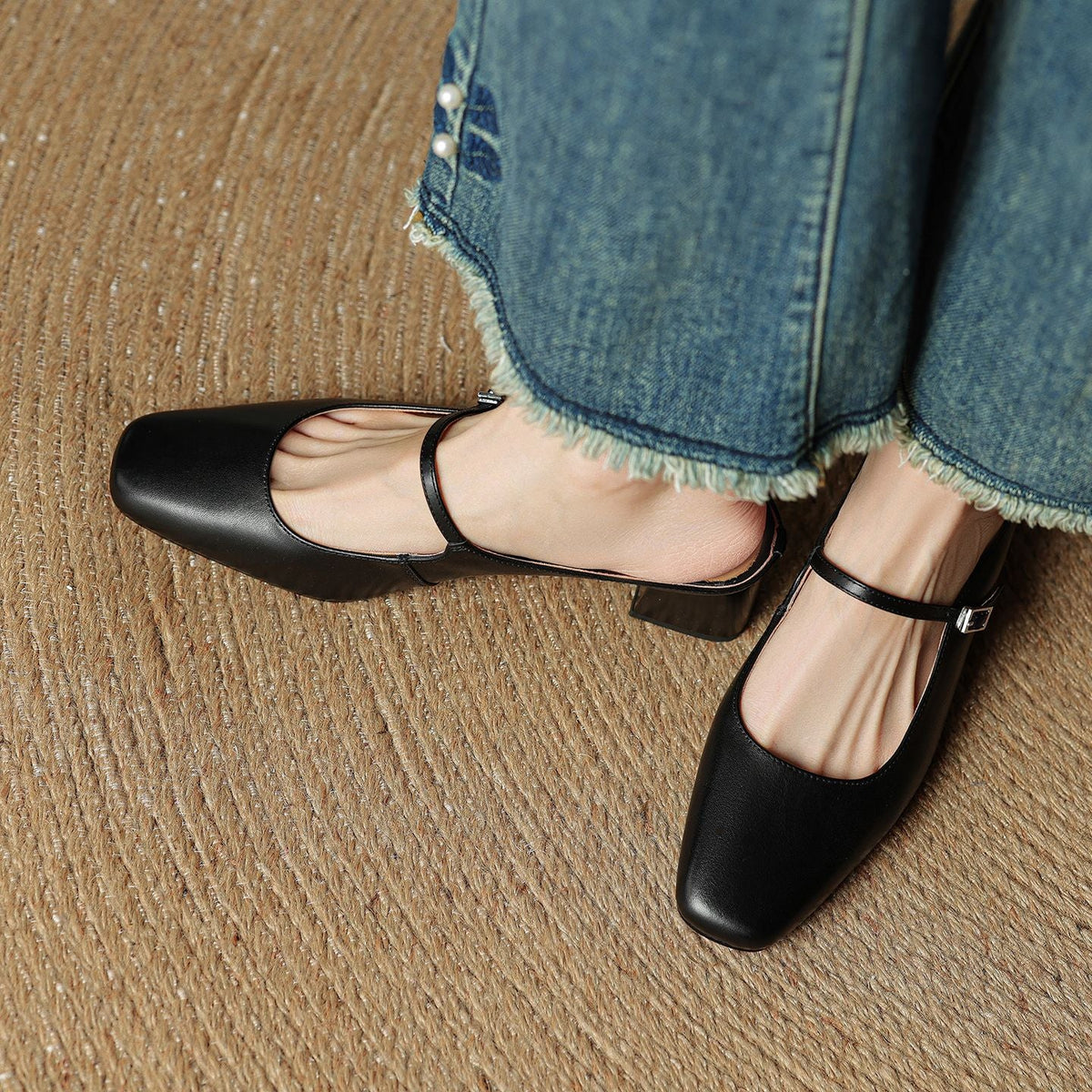 Meyra | Talons en Cuir
