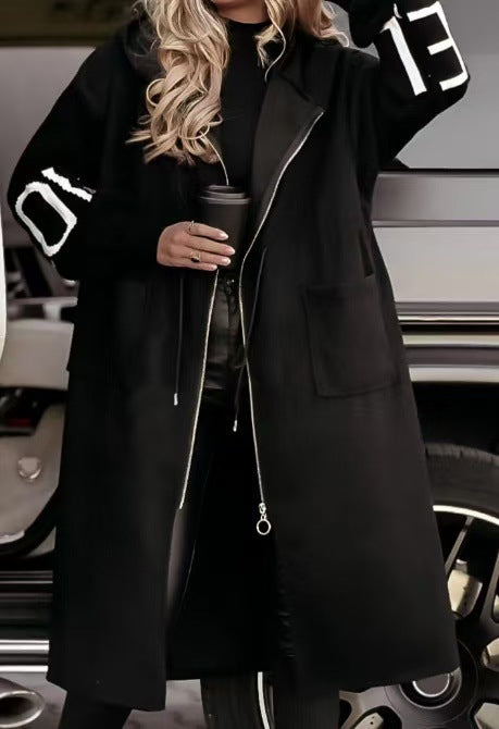 Marianne™ | Élégant Manteau Cardigan à Capuche