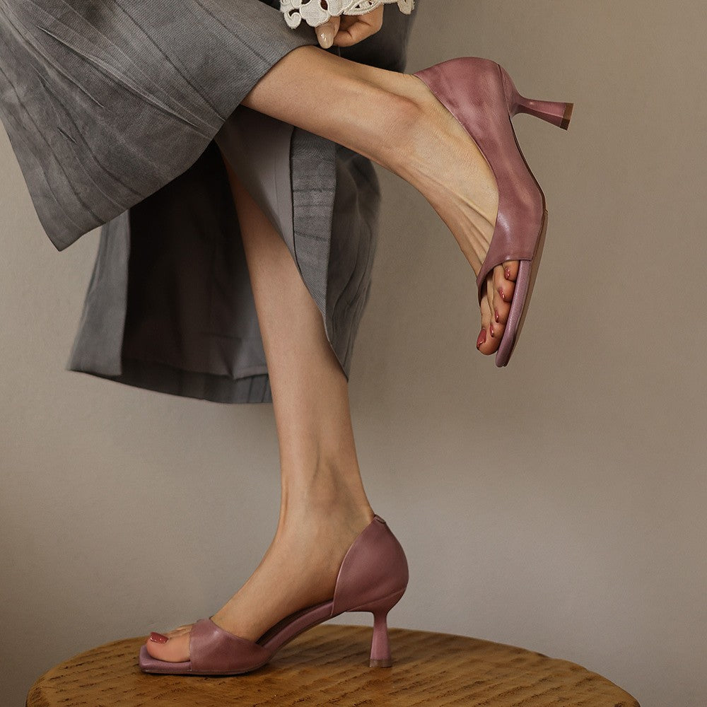 Élan | Talons en Cuir