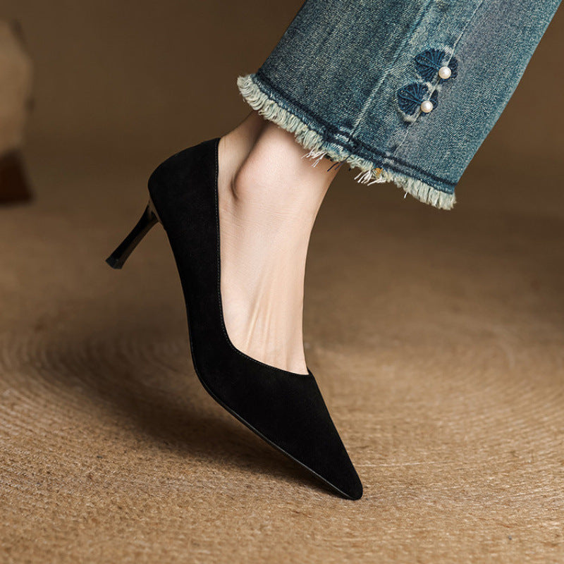Velisse | Talons en Cuir