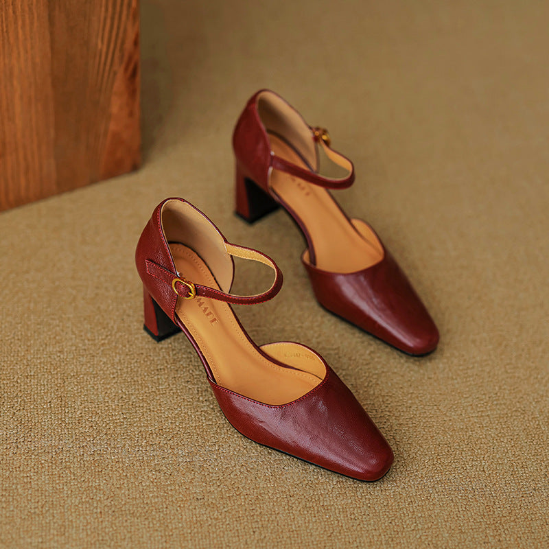 Virelle | Talons en Cuir