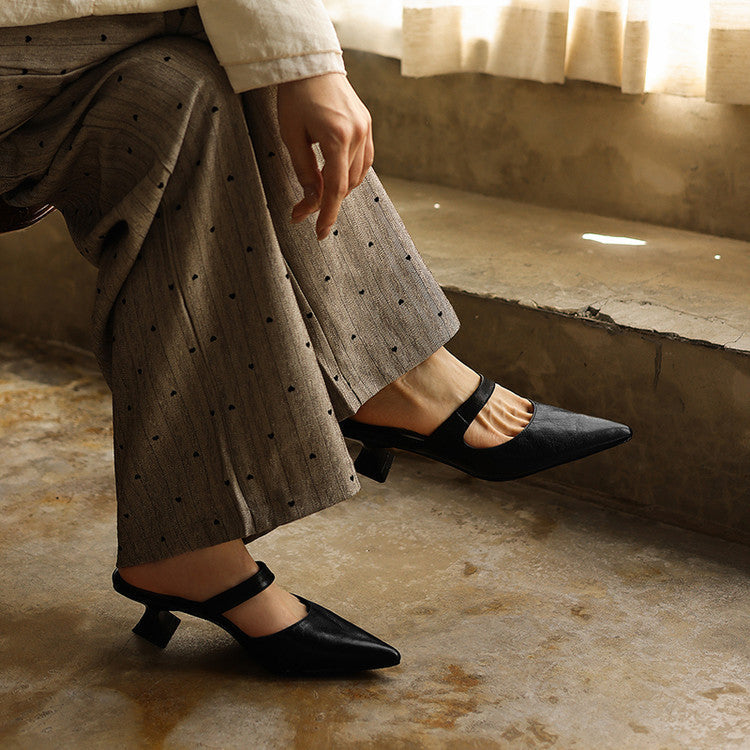 Elvaré | Talons en Cuir