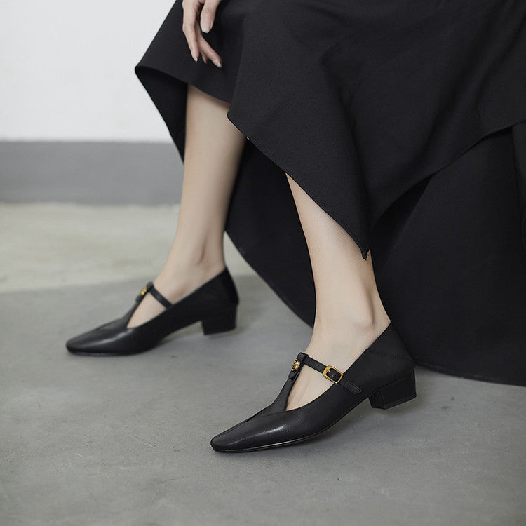 Camélia | Talons en Cuir