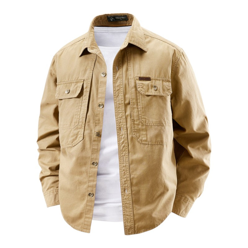 DELAUNAY | Chemise Utilitaire à Manches Longues pour Homme