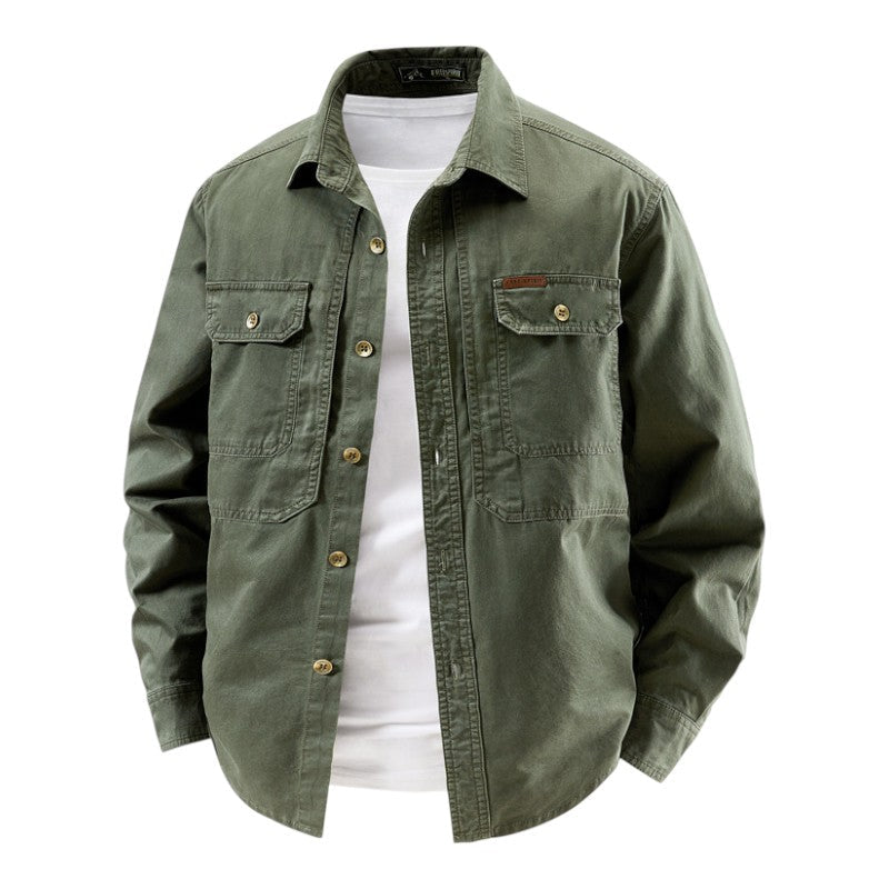 DELAUNAY | Chemise Utilitaire à Manches Longues pour Homme